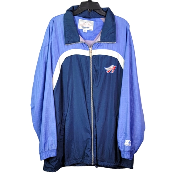 Starter Anaheim Angels MLB Lightweight Windbreaker Jacket Full Zip Coat 2XL - Picture 2 of 15